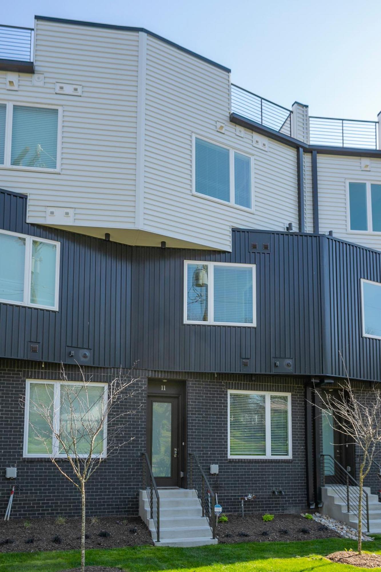 Luxury Townhome Skyline Views Mins To Dt Nashville Exterior foto